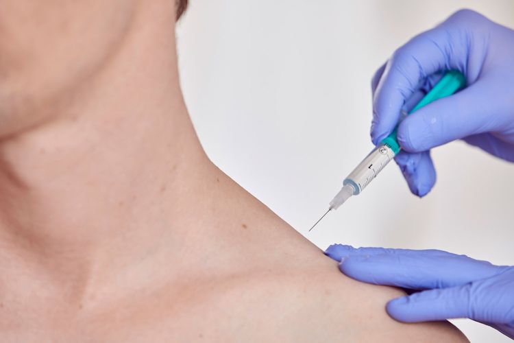 Neuraltherapie nach Huneke, Injektionen mit Procain